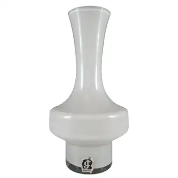(image for) Lindshammar / JC 1970's Swedish Grey Cased Glass Vase