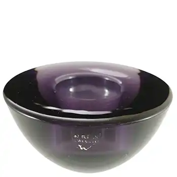 (image for) Orrefors Purple Glass "Delight" Candle Votive by Lena Bergstrom