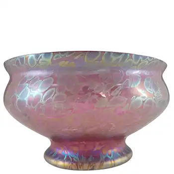 (image for) Royal Brierley LARGE Iridescent Glass 'Studio' Bowl
