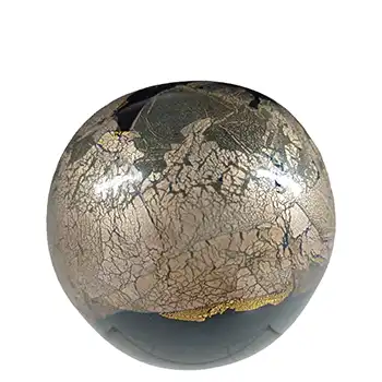 (image for) SIGNED BY MICHAEL HARRIS Isle of Wight Studio Azurene Glass Paperweight