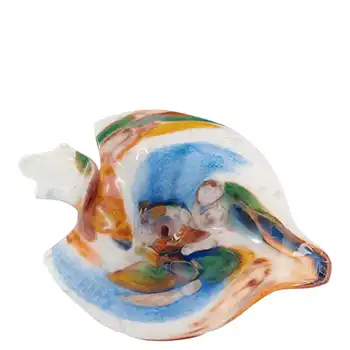 (image for) Murano Venetian Multicoloured Vintage Glass Bowl/Ashtray