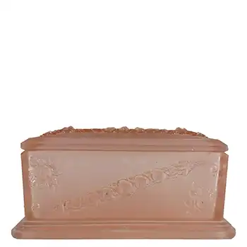 (image for) S. Reich #8773 Czech Art Deco Vintage Pink Glass Trinket Bowl