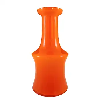 (image for) Alsterfors #AV281/20 Swedish Orange Opal Cased Glass Vase