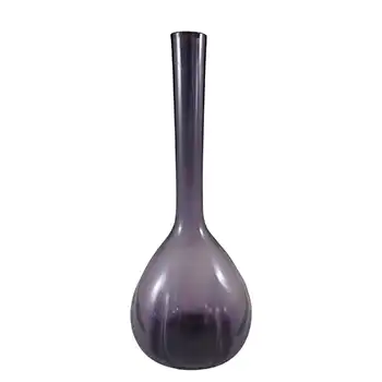 (image for) Elme 1970's Scandinavian Purple Glass 'Melon-Form' Vase