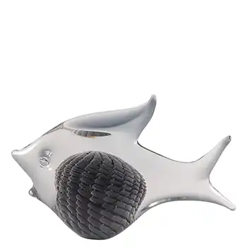 (image for) SIGNED & LABELLED FM Konstglas / Marcolin Fumato Glass Fish
