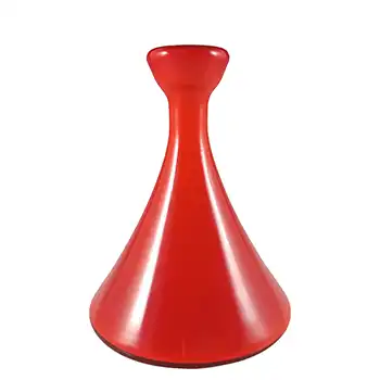 (image for) Holmegaard Carnaby Red Cased Glass Vase / Candlestick by Per Lutken