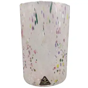 (image for) Isle of Wight Studio / Harris 'Meadow Garden Clover' Glass Oval Vase