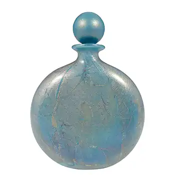 (image for) Isle of Wight Studio 'Azurene Turquoise' Glass Perfume Bottle