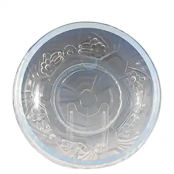 (image for) Jobling Art Deco 1930's Opaline / Opalescent Glass Flower Bowl