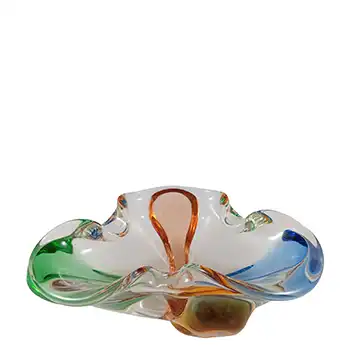 (image for) Mstisov Czech Glass Rhapsody Vintage Bowl by Frantisek Zemek