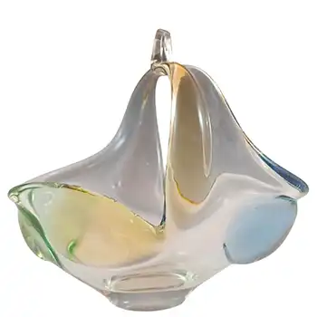 (image for) Mstisov Czech Glass Rhapsody Vintage Bowl by Frantisek Zemek