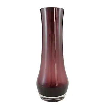 (image for) Riihimaki / Riihimaen Lasi Oy Finnish Purple Glass Vase