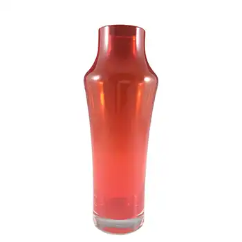 (image for) Riihimaki #1375 Riihimaen Lasi Oy Finnish Red Glass Vase