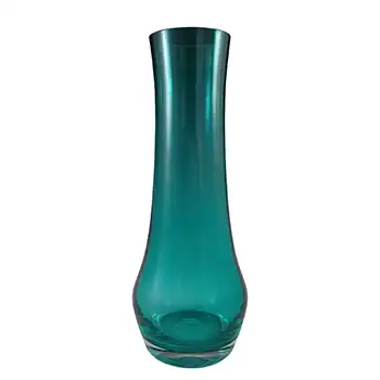 (image for) Riihimaki / Riihimaen Lasi Oy Finnish Turquoise Glass Vase