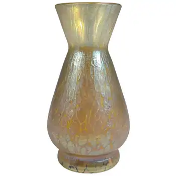Loetz / Lötz Art Nouveau Antique Glass Candia Papillon Vase (image for) Loetz / Lötz Art Nouveau Antique Glass Candia Papillon Vase