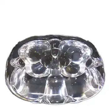 Kosta "Saphir" Swedish Glass Candlestick Holder - Boxed