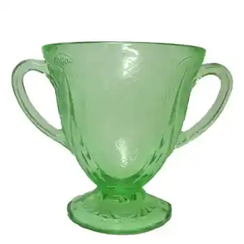 Hazel Atlas Royal Lace Depression Glass Sugar Bowl