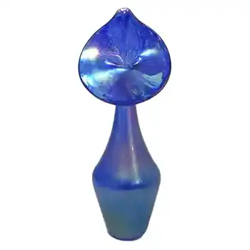 Heron Glass Blue Jack in the Pulpit Vase - Boxed