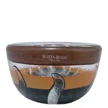Kosta Boda Glass 'Tonga' Bowl - Signed Monica Backström