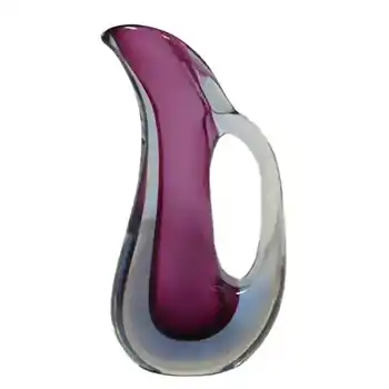 Murano/Venetian Purple & Blue Sommerso Glass Vase