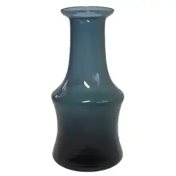 Alsterfors #AV281/17 Scandinavian / Swedish Blue Glass Vase