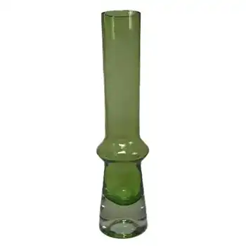 Aseda Swedish Green Glass Vase by Bo Borgstrom #B5/132