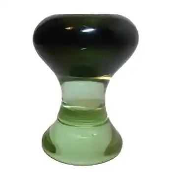 Cenedese Murano / Sommerso Glass Candlestick - Signed
