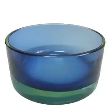 Cenedese Murano / Sommerso Uranium Glass Bowl - Signed