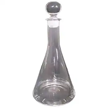 Dartington Glass Decanter by Frank Thrower - Labelled