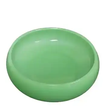 Jobling #1054.5 Art Deco Uranium Jade Green Glass Bowl