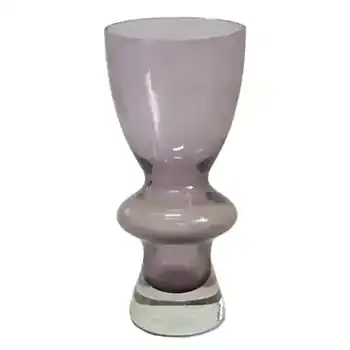Sea Glasbruk/Kosta 1970's Swedish Purple Glass Vase
