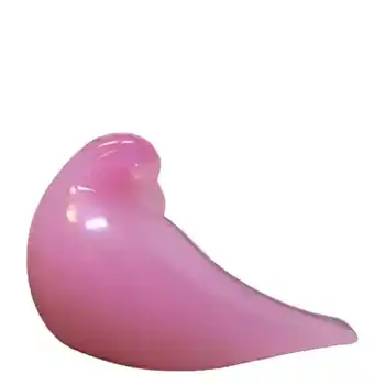 Archimede Seguso Alabastro Glass Bird Sculpture - Label