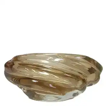 Skrdlovice #5637 Czech Glass 'Andromeda' Bowl by Jaroslav Beránek