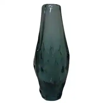 Zelezny Brod Czech Blue Glass Vase - Miloslav Klinger
