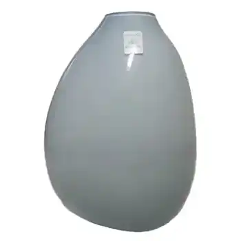 Schott Zwiesel German Large Grey Cased Glass Vase - Labelled
