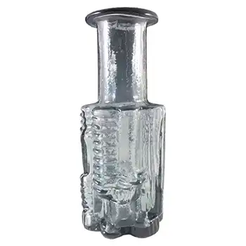 Alsterfors Textured Glass Vase Signed Per Olof Ström '68