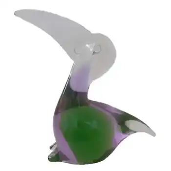 FM Konstglas/Ronneby Swedish Neodymium Glass Bird/Toucan