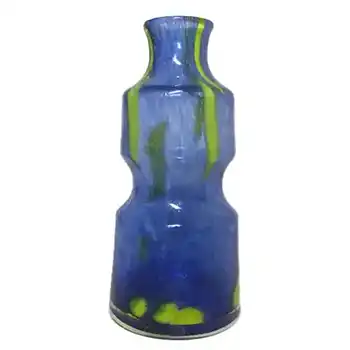 Prachen 70s Blue Glass 'Flora' Vase - Frantisek Koudelka