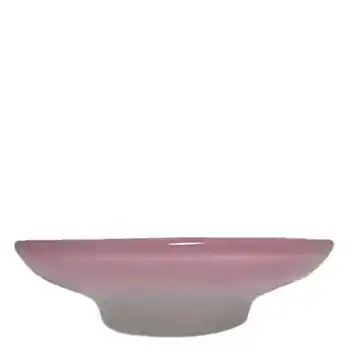 Vasart Signed Scottish Pink Mottled Glass Bowl B002