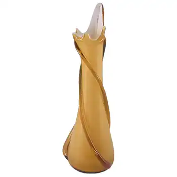 Cristalleria Fratelli Betti/Alrose Italian Empoli Glass Vase