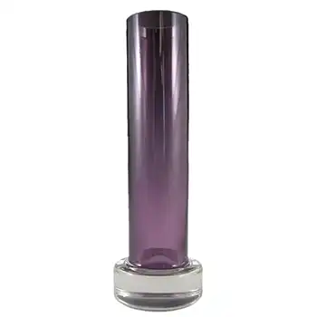 Alfred Taube German Purple Cased Glass Vase