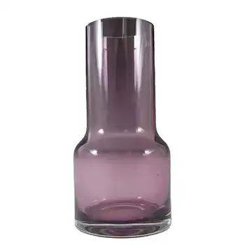 Caithness British Purple Cased Glass Vase - Marked