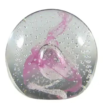 Caithness "Champagne" Glass Paperweight/Paper Weight