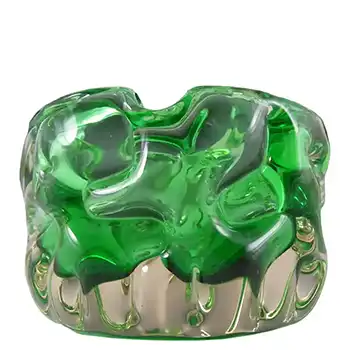 Czech Crystalex/Bor Glass Bowl by Pavel Hlava c. 1968