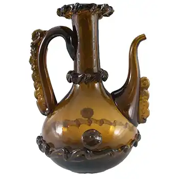 Gordiola Spanish Amber Glass Decanter/Jug
