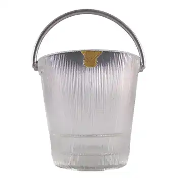 Gullaskruf Swedish Glass Ice Bucket - Lennart Andersson