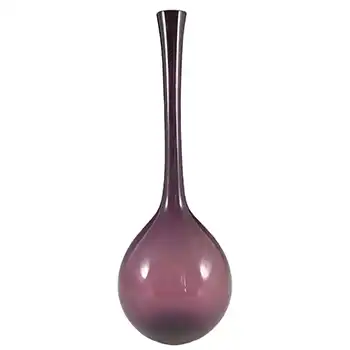 Gullaskruf Swedish Purple Glass Vase - Arthur Percy 1952