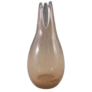 Harrachov Czech Pink Lattice Glass 'Harrtil' Vase
