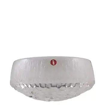 Iittala Finnish Glass 'Ultima Thule' Bowl by Tapio Wirkkala