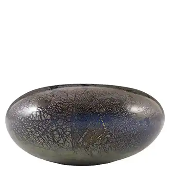 Isle of Wight Studio/Harris 'Azurene Black' Glass Vase